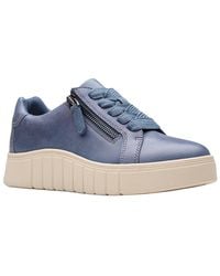 Clarks - Mykah Joy Leather Sneaker - Lyst
