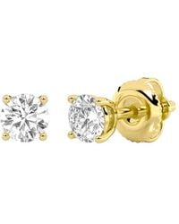 Lab Grown Diamonds - 14K 0.50 Ct. Tw. Lab-Grown Diamond Earrings - Lyst