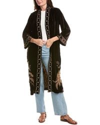 Johnny Was - Velvet Kimono Coat - Lyst