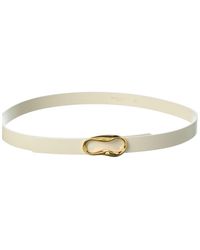 Bruno Magli - Viviana Leather Belt - Lyst