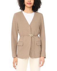 Vince Camuto - Belted Cardigan Jacket - Lyst
