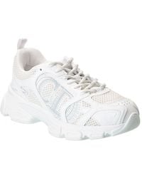 Dior - Chrono Leather & Mesh Sneaker - Lyst