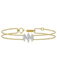 Lab Grown Diamonds - 18K Over 1.85 Ct. Tw. Lab-Grown Diamond Bracelet - Lyst
