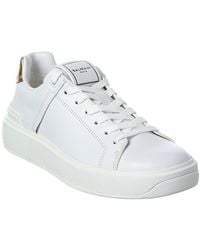 Balmain - B Court Classic Leather Sneaker - Lyst