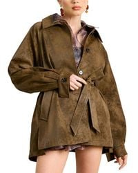 Line & Dot - Olsen Belted Jacket - Lyst