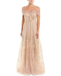 Teri Jon By Rickie Freeman Gown - Metallic