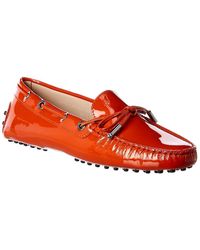 Tod's Tod?s Patent Loafer - Orange
