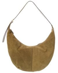 Madewell - Essentials Curve Suede Shoulder Bag - Lyst