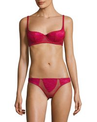 Dita Von Teese Witchery Balconette Bra - Red