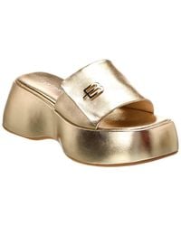 Baldini - Leather Sandal - Lyst