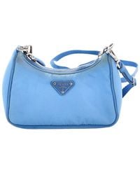 Prada - Tessuto Re-Edition Shoulder Bag Mini (Authentic Pre-Loved) - Lyst