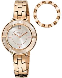 Furla - Stainless Steel Watch - Lyst