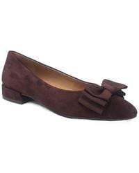 Gentle Souls - Atlas Suede Flat - Lyst