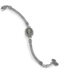 Samuel B. - 18K & Agate Hamsa Bracelet - Lyst