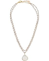 Rachel Reinhardt Jewelry - 14K Over Gemstone Necklace - Lyst