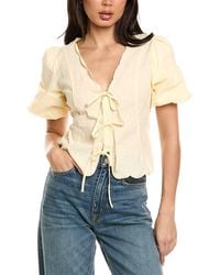 Estellina - Self-Tie Top - Lyst