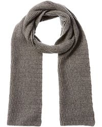 Portolano - Ribbed Wool & Cashmere-Blend Scarf - Lyst