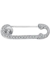 Genevive Jewelry - Silver Pin - Lyst
