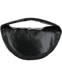 BY FAR - Maxi Creased Leather Shoulder Bag - Lyst