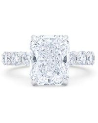 Diana M. Jewels - Diana M. Fine Jewelry 18K 11.00 Ct. Tw. Lab-Grown Diamond Ring - Lyst