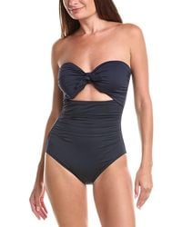 Kate Spade - Bandeau One-Piece - Lyst