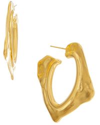 Oscar de la Renta - Abstract O Small Earrings - Lyst