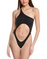 Norma Kamali - One-Shoulder One-Piece - Lyst