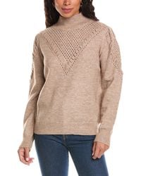 ANNA KAY - Pointelle Wool-blend Sweater - Lyst