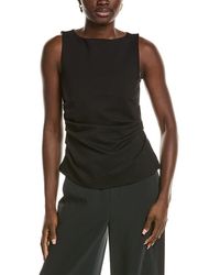 Rag & Bone - Irina Ponte Shirred Tank - Lyst