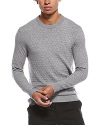Ted Baker - Basket Stitch Wool-Blend Crewneck Sweater - Lyst