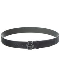 BOSS - B Icon Leather Belt - Lyst