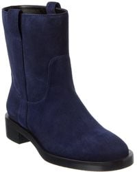 Stuart Weitzman - Lenora Suede Bootie - Lyst