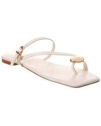 SCHUTZ SHOES - Elysa Leather Sandal - Lyst
