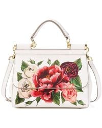 Tiffany & Fred Paris - Saffiano Painted Leather Top-Handle Bag - Lyst