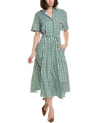 HL Affair - Short Sleeve Midi Dress - Lyst
