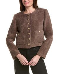 English Factory - Cropped Jacket - Lyst