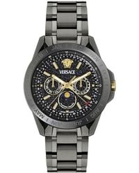 Versace - V-Galaxy Moonphase Watch - Lyst