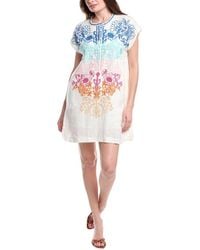 Johnny Was - Mishti Linen Slip Dress - Lyst
