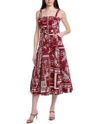 Cinq À Sept - Bandana Military Twill Veena Dress - Lyst
