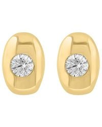 Effy Fine Jewelry - 14K 0.98 Ct. Tw. Lab-Grown Diamond Earrings - Lyst