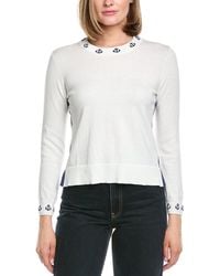 Hannah Rose - Mini Anchor Cashmere-Blend Sweater - Lyst