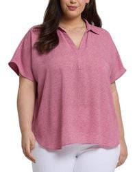 NYDJ - Plus Becky Blouse - Lyst