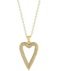 Glaze Jewelry - 18K Plated Cz Necklace - Lyst
