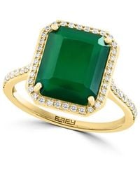 Effy Fine Jewelry - 14K 4.06 Ct. Tw. Diamond & Onyx Ring - Lyst