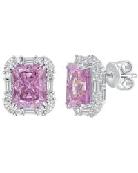 Suzy Levian CZ Jewelry - Suzy Levian Gala Collection Cz Stud Earrings - Lyst