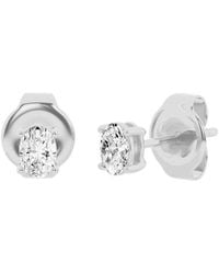 Lab Grown Diamonds - 14k 0.50 Ct. Tw. Lab Grown Diamond Studs - Lyst