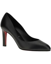 Christian Louboutin - Fannylove 85 Leather Pump - Lyst