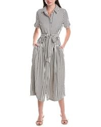Julia Jordan - Stripe Maxi Dress - Lyst