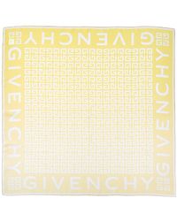 Givenchy - 4G Small Square Silk Scarf - Lyst