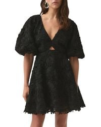 MIRA RICHI - Solid Mini Dress - Lyst